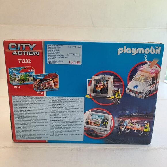 PLAYMOBIL #71232 Ambulance NEW! - Picture 3 of 6